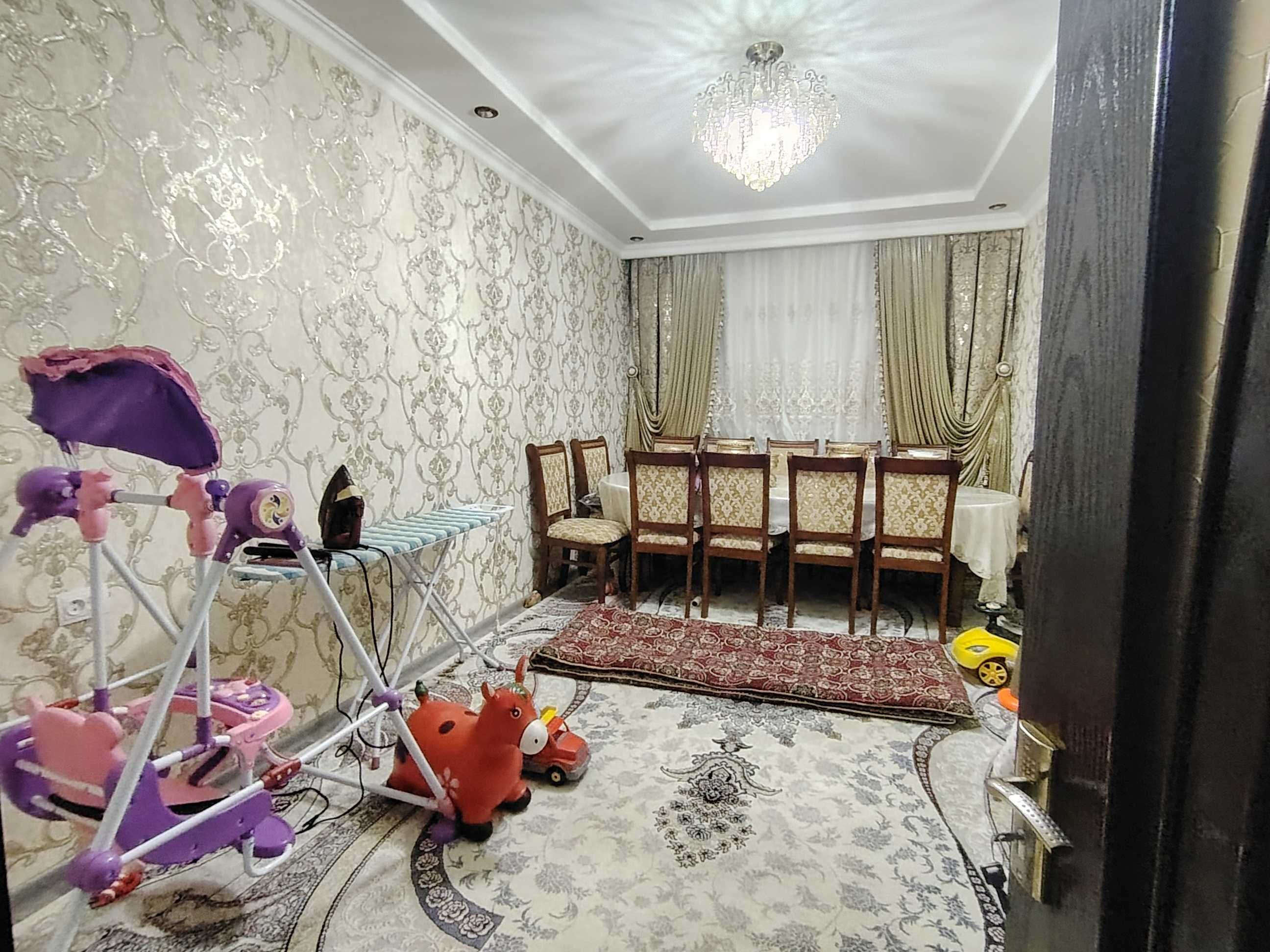 СРОЧНО 4 хонали 100м2 квартира сотилади 4/1/5 Тузел (Ипотека)