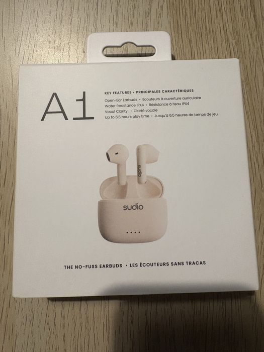 Casti bluetooth Sudio A1, noi, nefolosite.