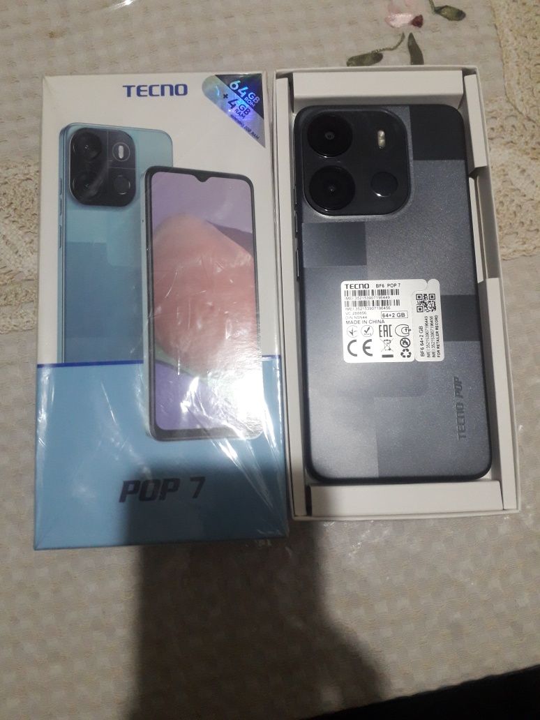 Tecno pop 7 yangi