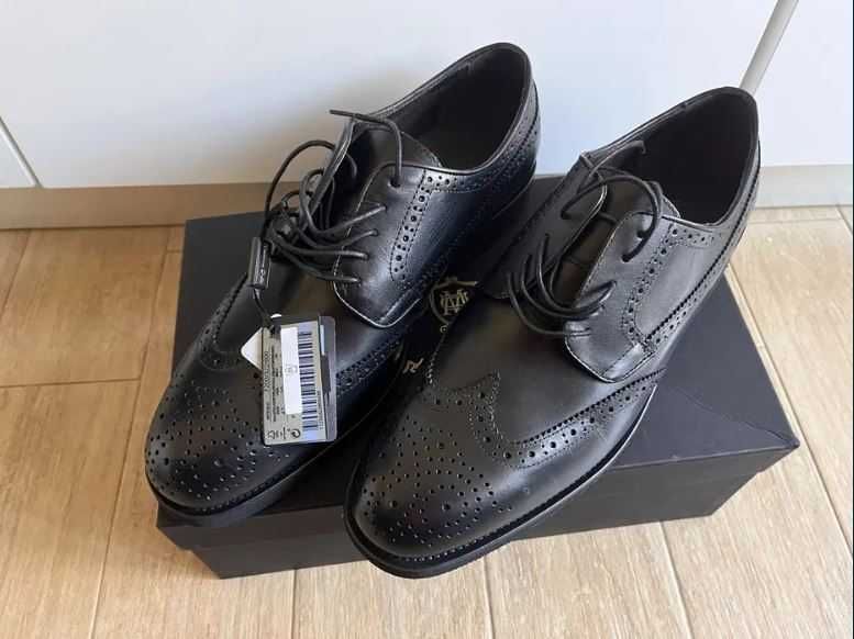 Кожени обувки Massimo Dutti