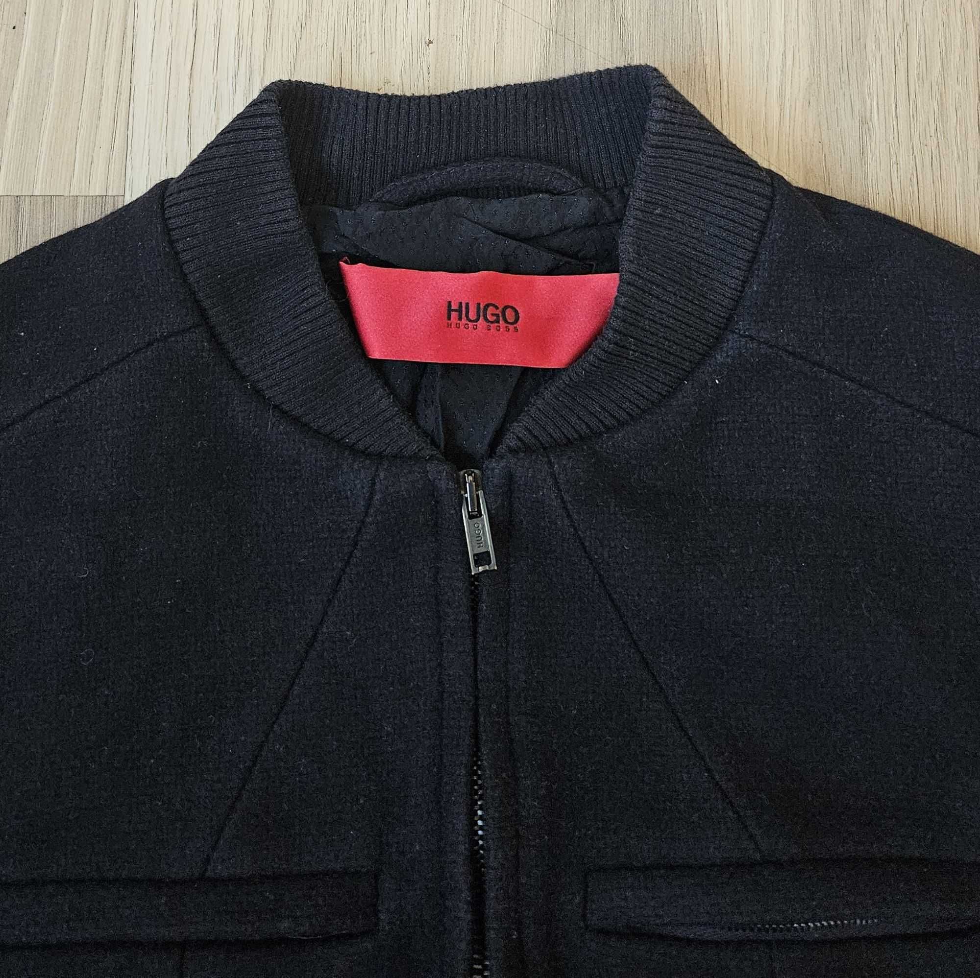 Мъжко вълнено яке Hugo Boss Bomber - S