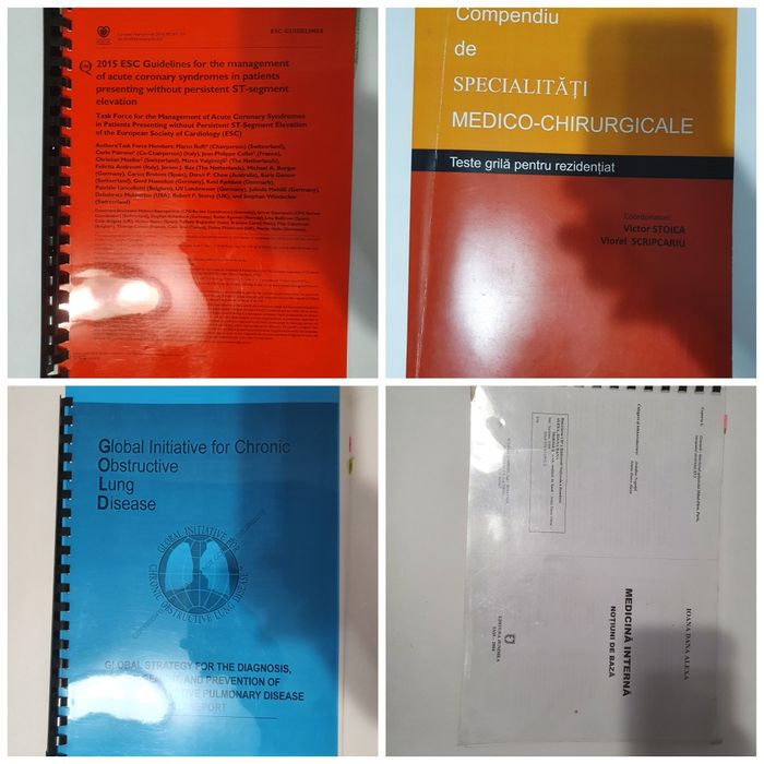 Pachet carti medicina, rezidentiat, compendiu