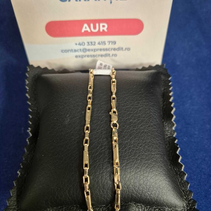 ( B32200.1 / Ag28 Doi Baieti ) Bratara Aur 14K - 2.96 grame / 1184 lei