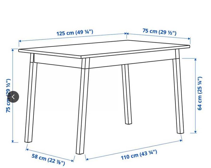 Masa bucatarie/sufragerie Ikea