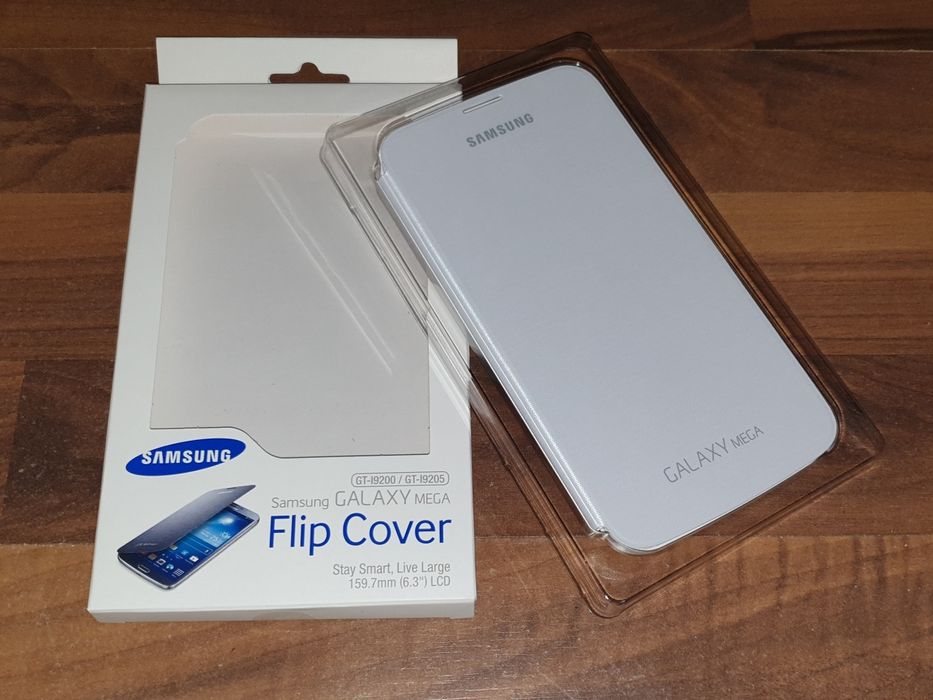 Husa flip smart activa originala Samsung Flip Cover Galaxy Mega 6.3"