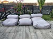 Canapele de exterior pentru terasa model Kave Home