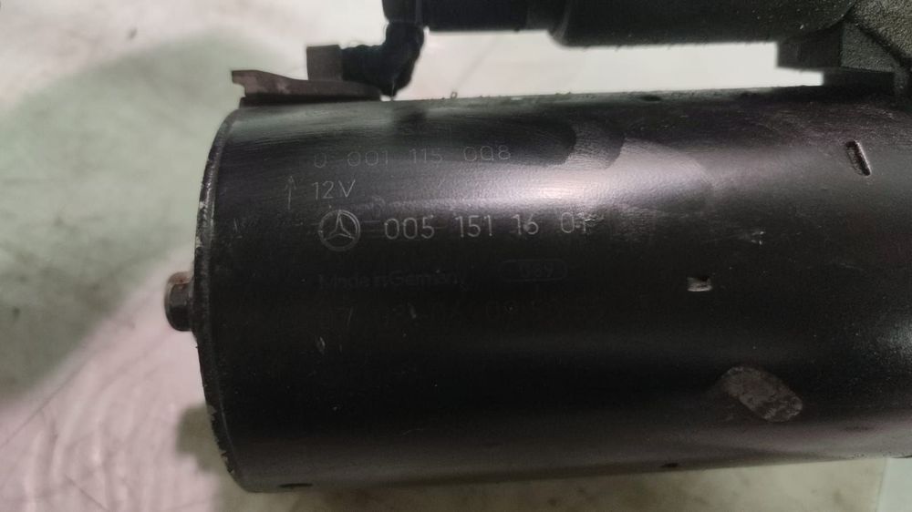 Electromotor 0051511601 1.7 cdi OM668 Mercedes-Benz A-Class W168 [fac