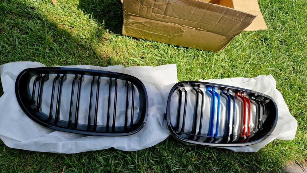 BMW E60 grile duble nari M
