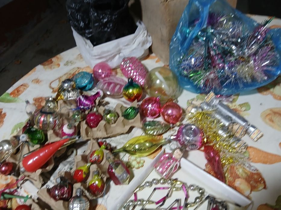 Игрушки на ёлку СССР.