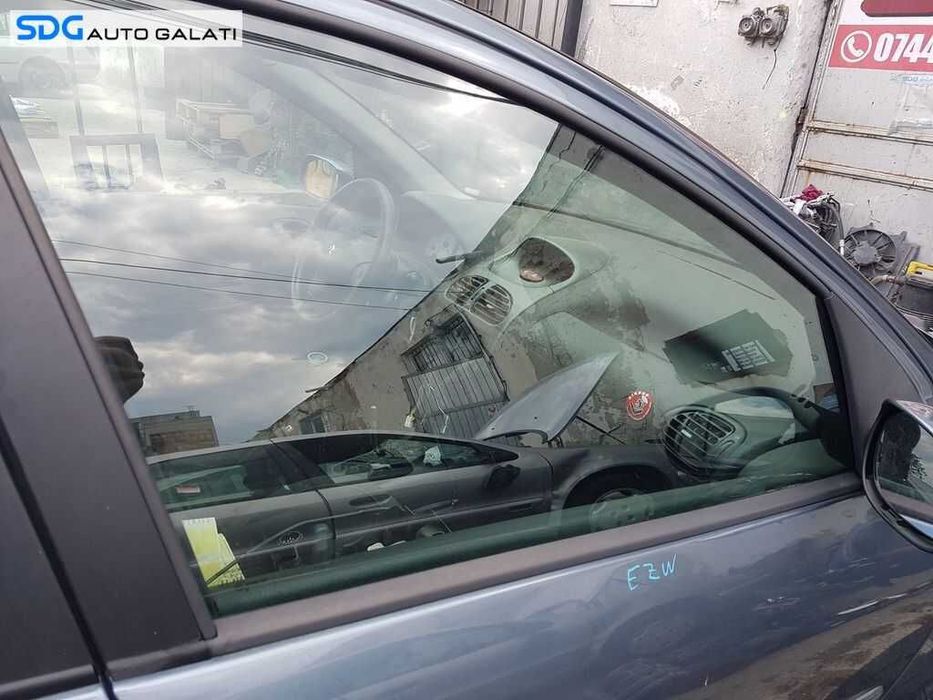 Geam Usa Portiera Dreapta Fata Peugeot 206 SW Break 1998 - 2006