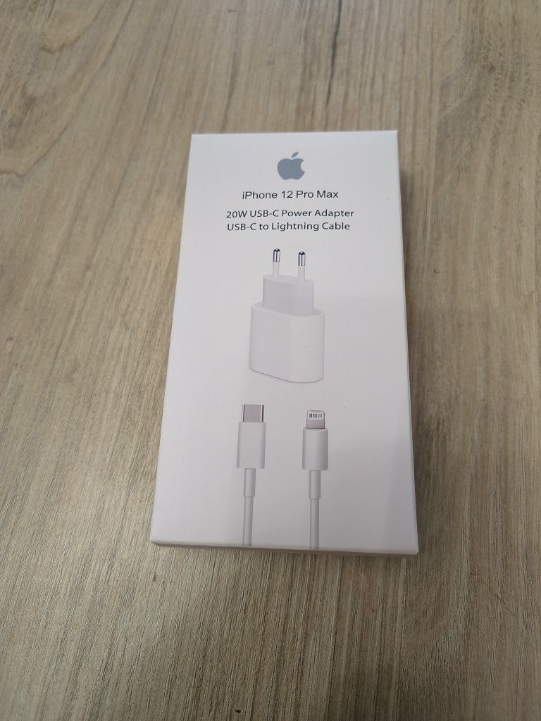 Incarcator & Cablu Apple 20W iPhone 12,13,14 Pro Max etc Original Nou