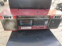 JVC radio casetofon in stare de functionare cu intrare Aux. Made Japan