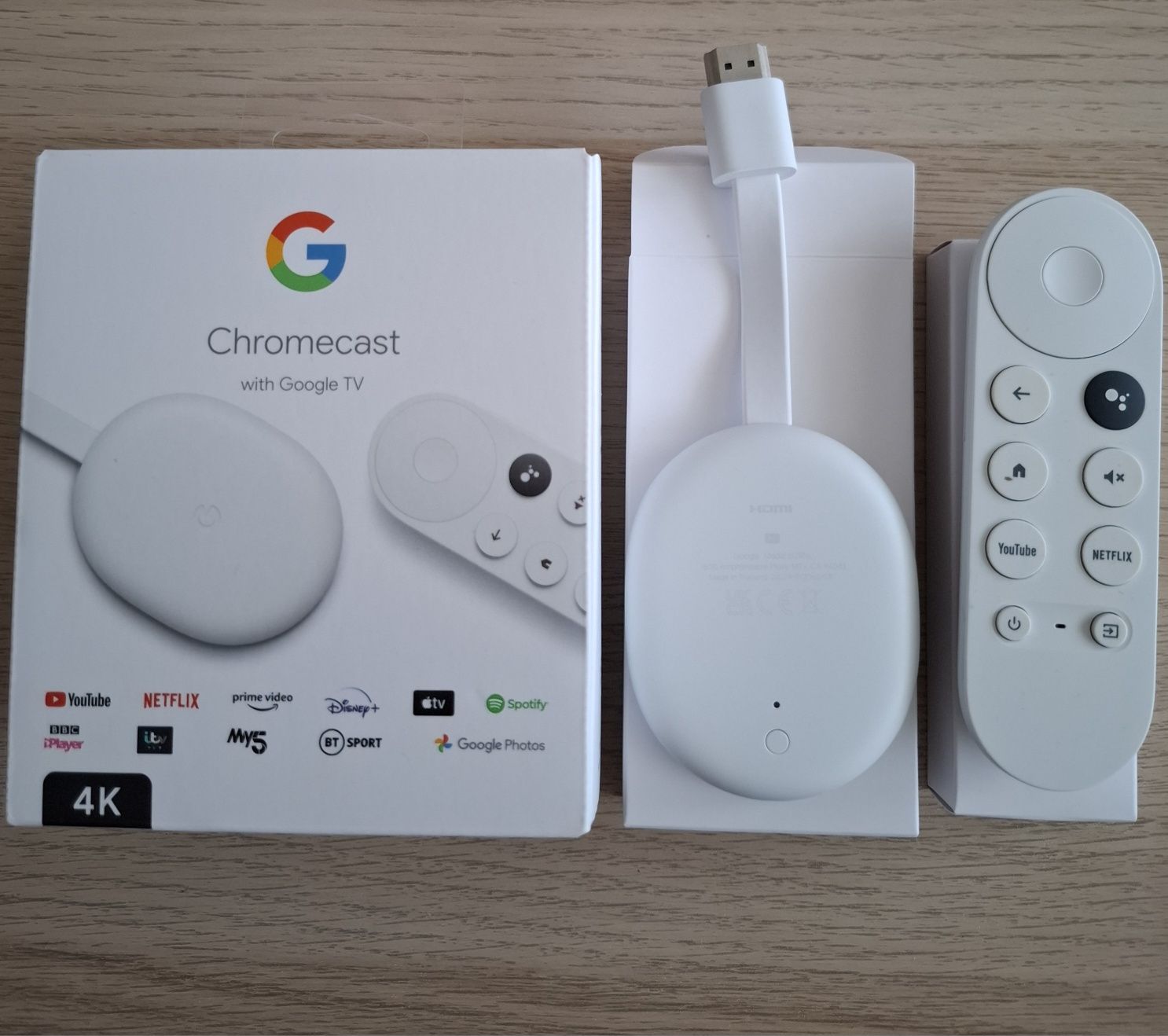 NOU Google TV 4K Chromecast Original IMPECABIL Preț FIX pt BMW Seria 7