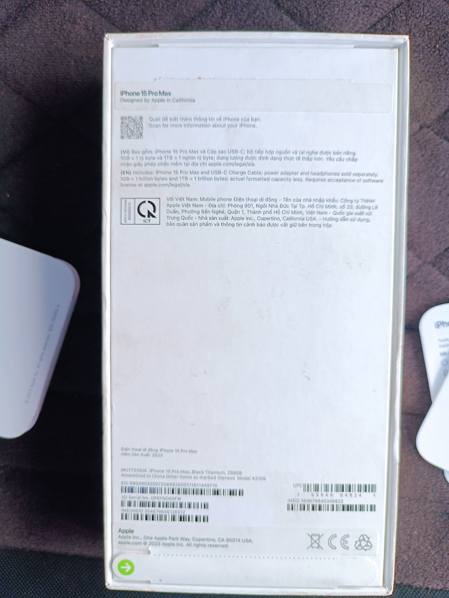 Iphone 15 pro max 256gb