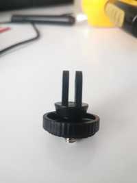 Adaptor  surub 1/4  la 2 picioruse GoPro conversie trepied