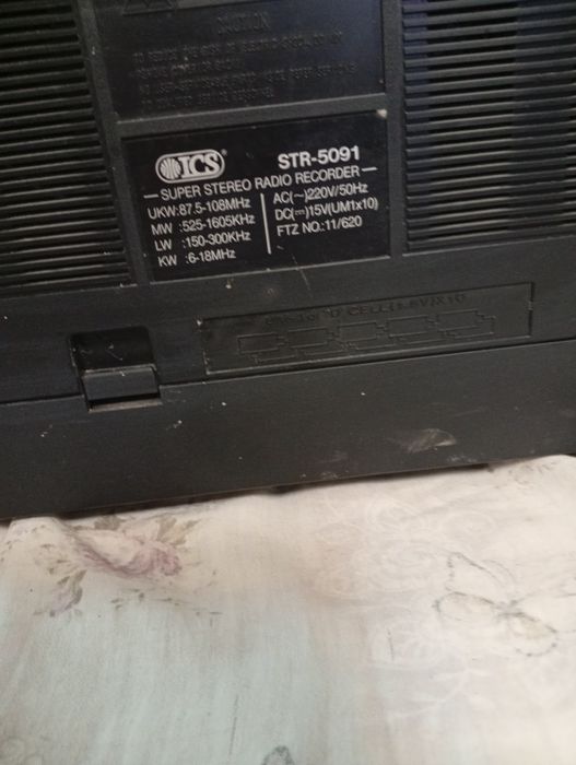 Radio caset ICS 5091  German  original