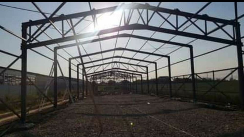 Confecționez hale structuri metalice din profile iPE HEA INP sau țeava