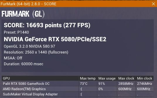 PC Gaming/Streaming/Workstation RTX 5080 OC R7 9800x3d