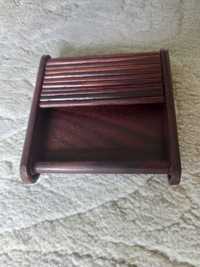 Кутия дървена - табакера за цигари