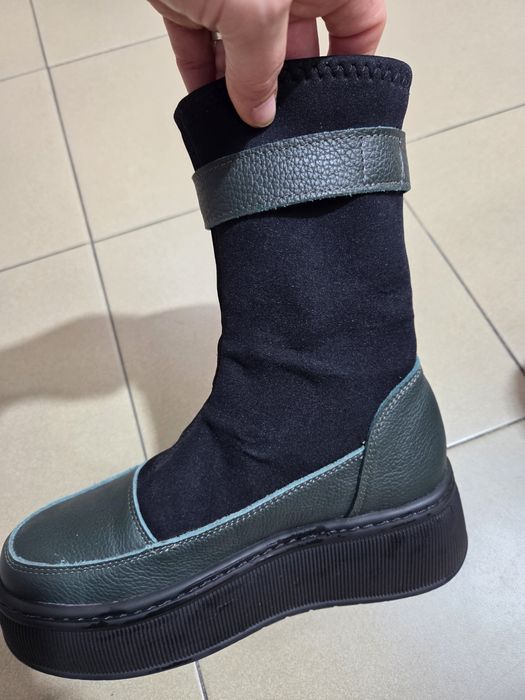 Дамски боти,естествена кожа