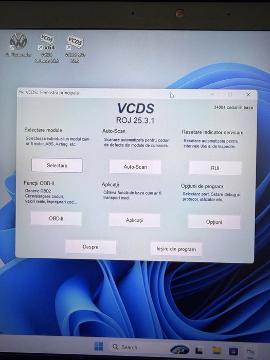Diagnoză vcds 25.3.2 Hex VII cu chipset Arm stm32f407