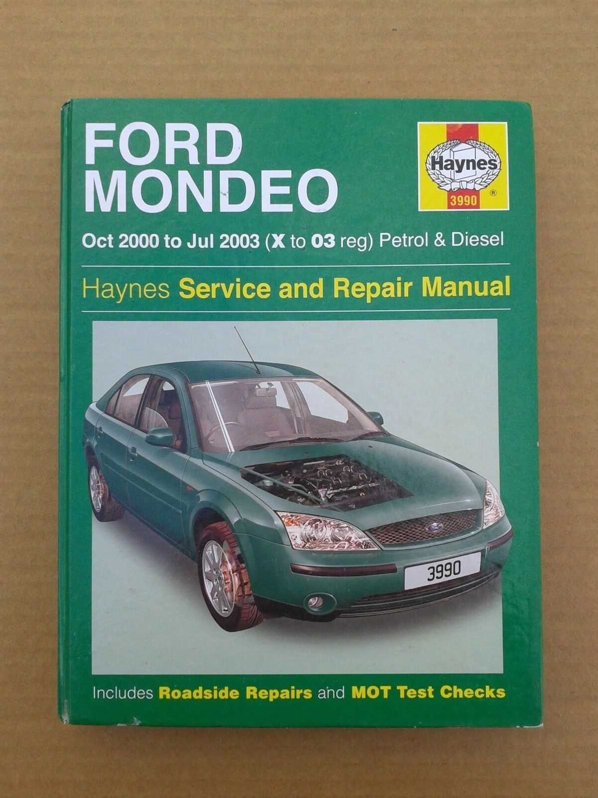 Manual auto Haynes: Ford Mondeo 1993-2007, Ford Galaxy 1995-2000
