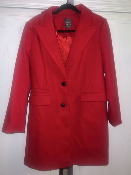 Palton haina Primark nou rosu