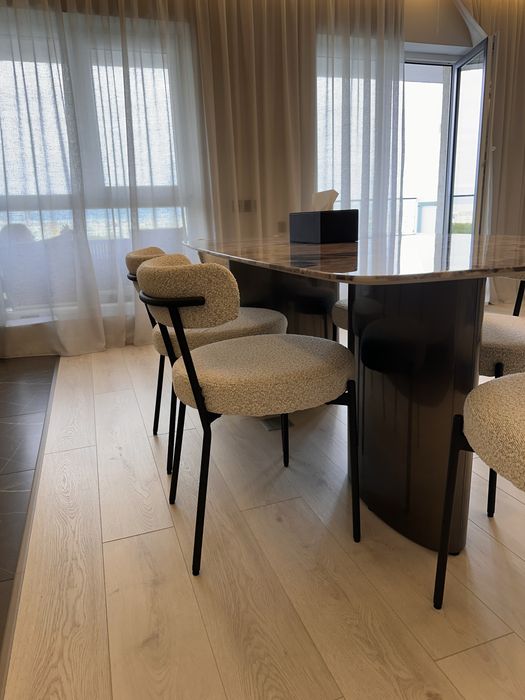 Set 6 Scaune Boucle living modern/ minimalist