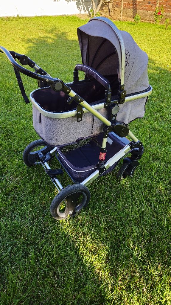 Детска количка бебешка количка 2v1