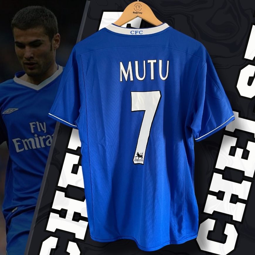 Tricou Mutu, Chelsea Home 2003/06 (M)