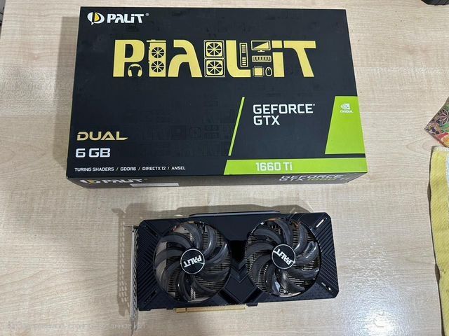 Видеокарта Palit GeForce GTX 1660 Ti Dual