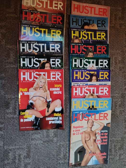 Vând reviste Hustler vechi