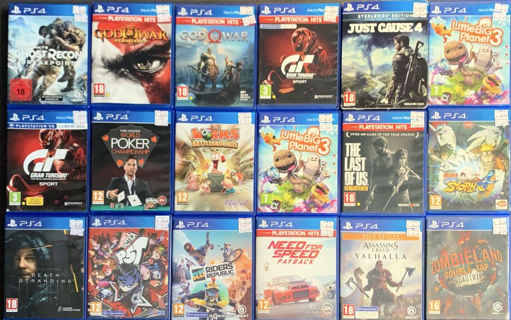 Playstation 4 Плейстейшън 4 games PS4, игри, 30 лв за брой!