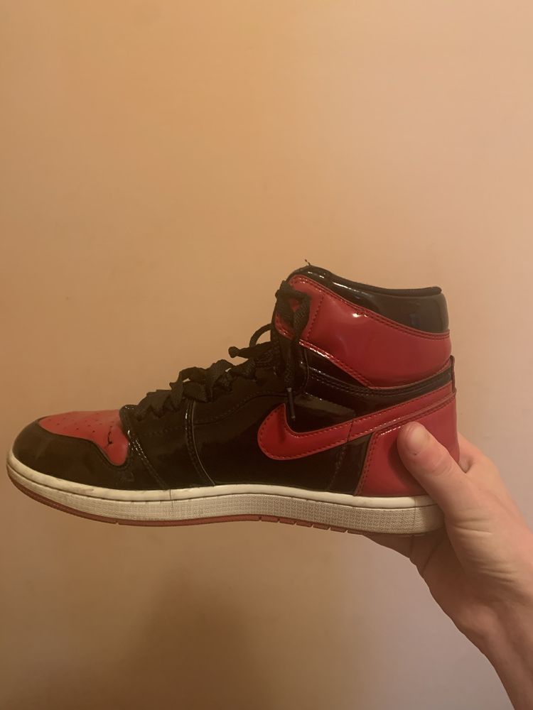 Vand Air Jordan 1 Retro High OG Bred Patent