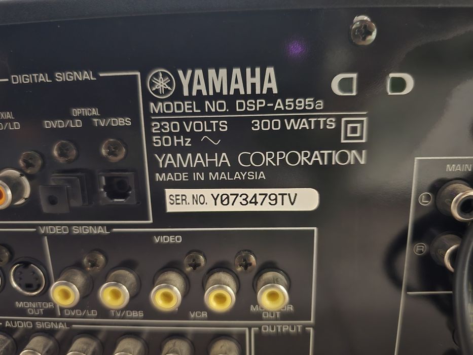 Amplificator Yamaha DSP-A595a – Natural Sound AV Amplifier