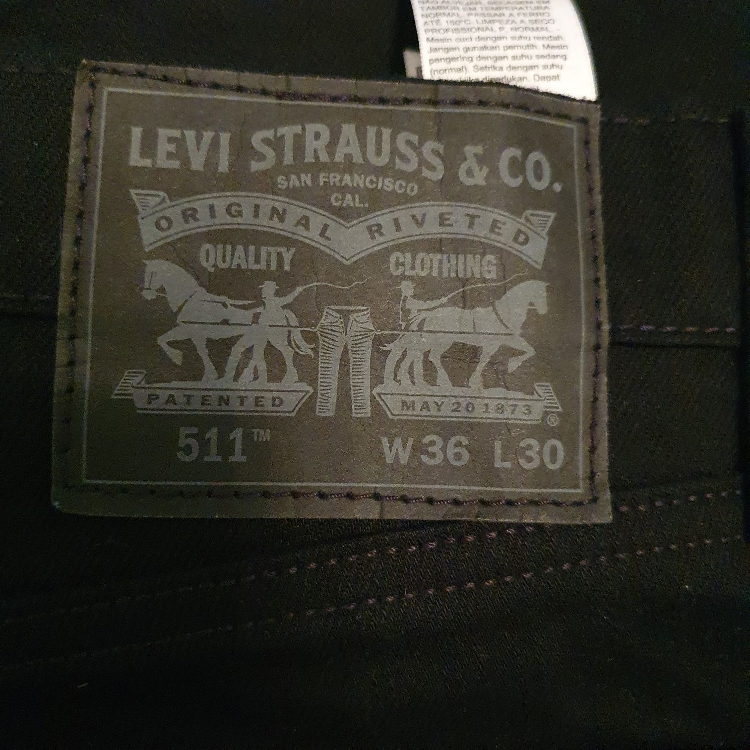 Blugi Levis  511 masura 36/30