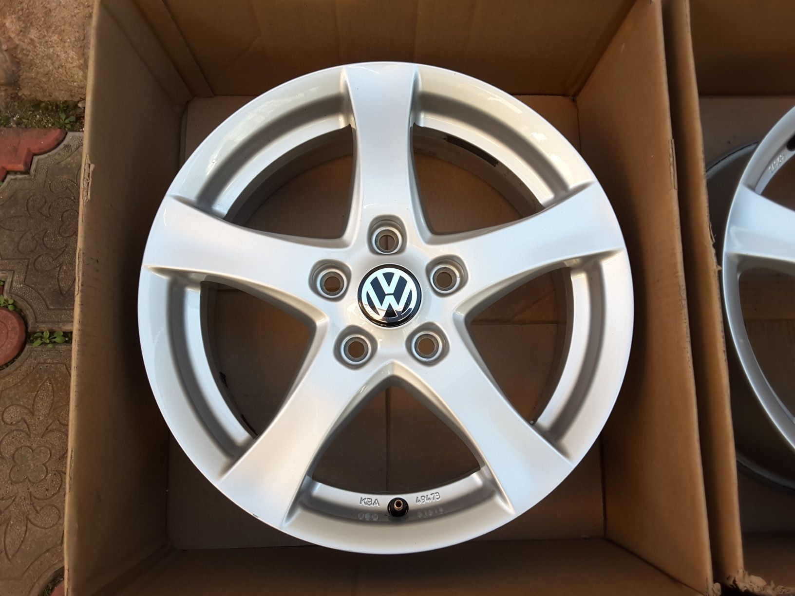 jante aliaj 16; 5x112; Vw Golf 5, 6, 7, Plus, Caddy, Touran, Jetta