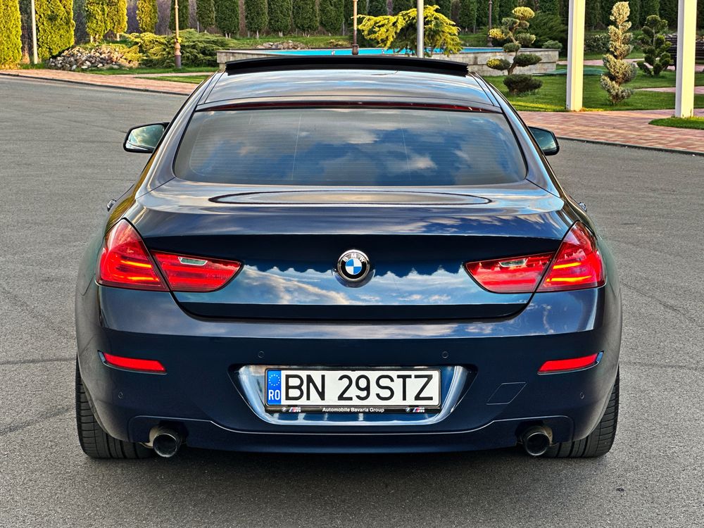 BMW 640D Twin-Turbo , 4 butoane 2014 , culoare rara deep sea blue