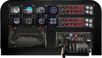 Cockpit simulator de zbor ULM/PPL/ATPL/Comercial Logitech Honeycomb