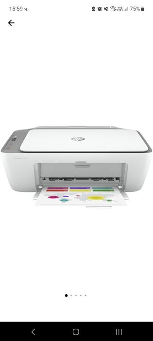 Лазерен цветен принтер HP Deskjet 2720e