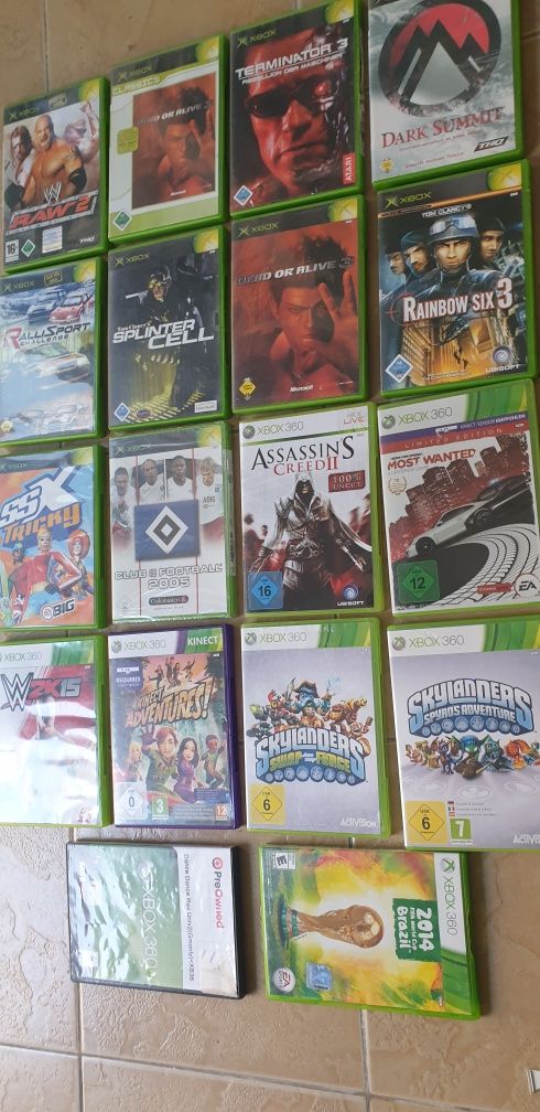 XBox и Xbox360 оригинални игри Перфектни -30лв/бр