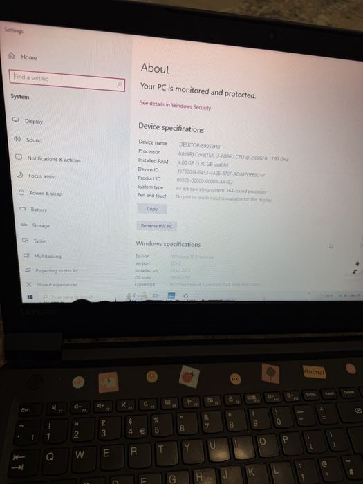 Laptop Lenovo V110-15ISK