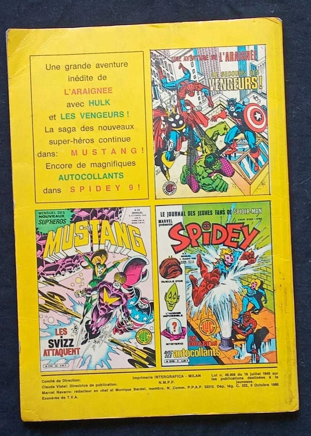 Френско комикс списание Marvel -Strange брой #102 #127 #130