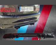 BMW E46 M3 Дифузьор / Добавка за задна броня М техник / БМВ E46
