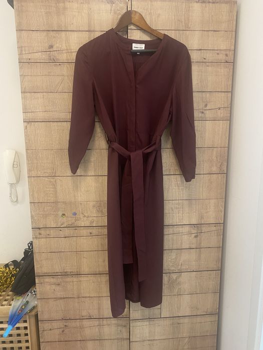 рокля Bimba y Lola – бордо, с колан, размер S