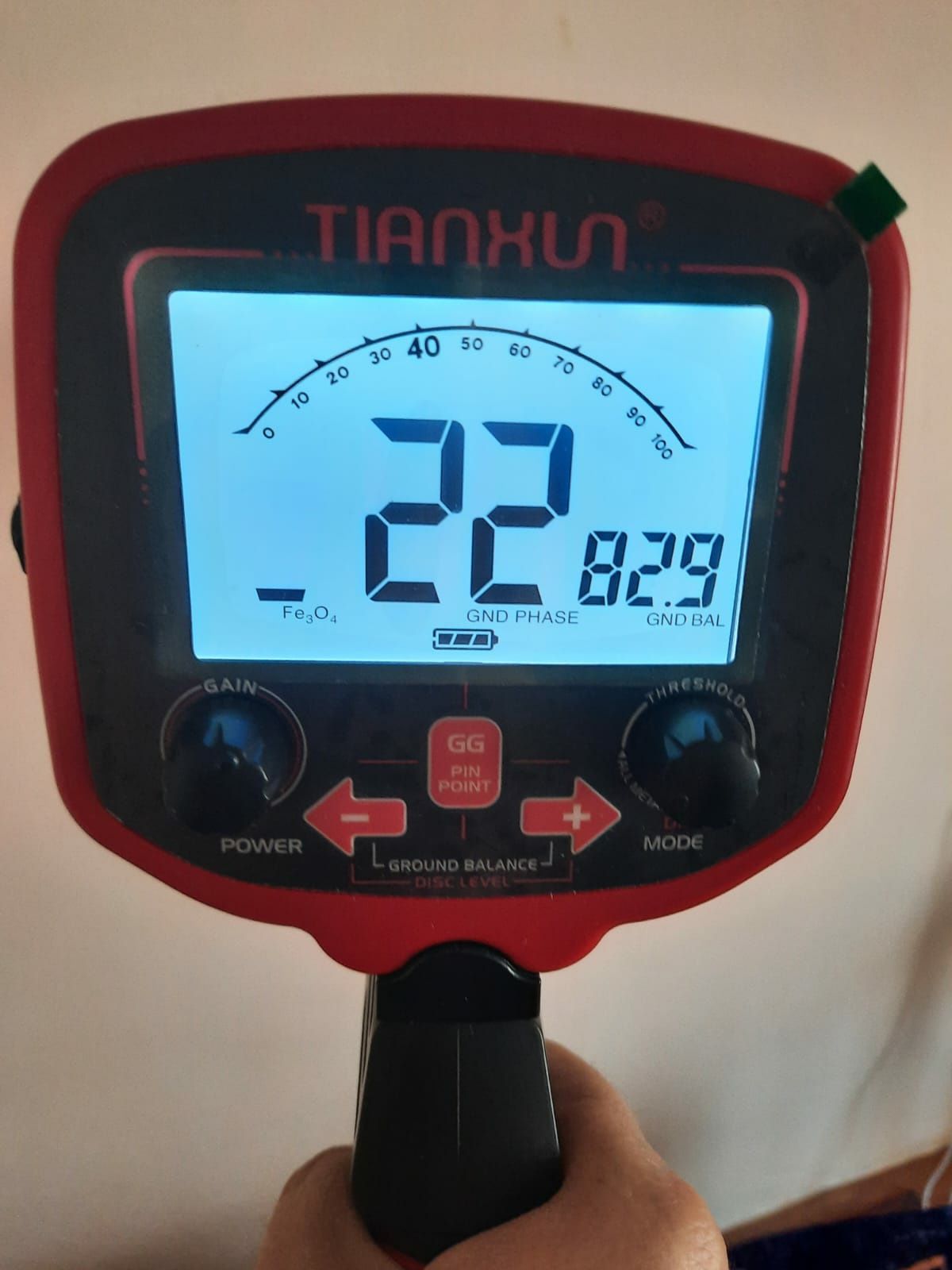 Металоискатель Tianxun TX-850Z с катушкой DD 12"