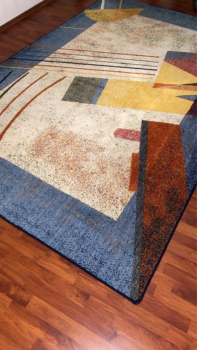 Covor colorat nuante de albsatru