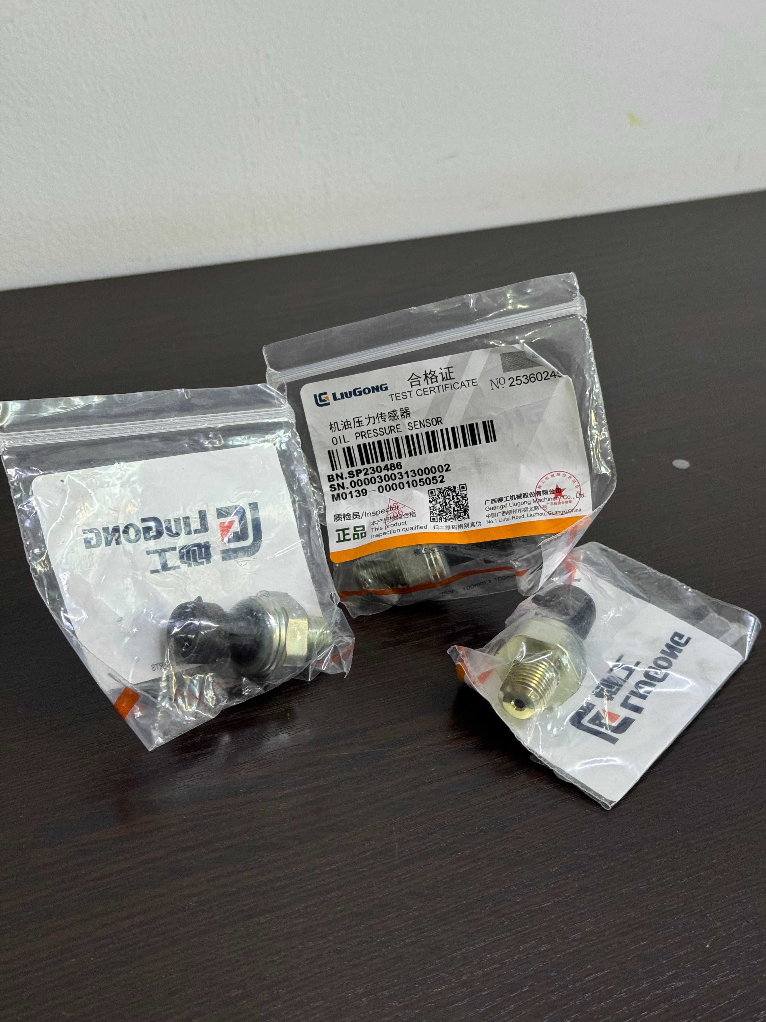 Датчик давления масла /SANY/ Liugong oil pressure sensor (OEM CHN)
