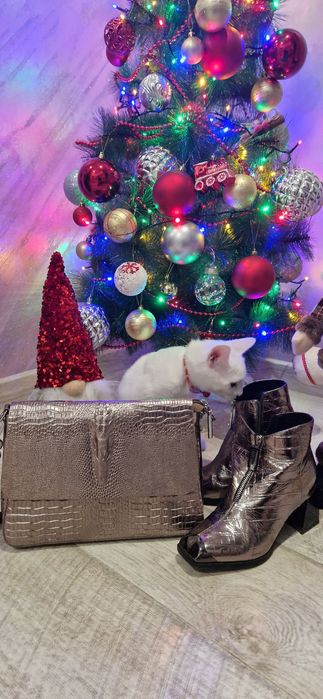 Дамски боти естествена кожа