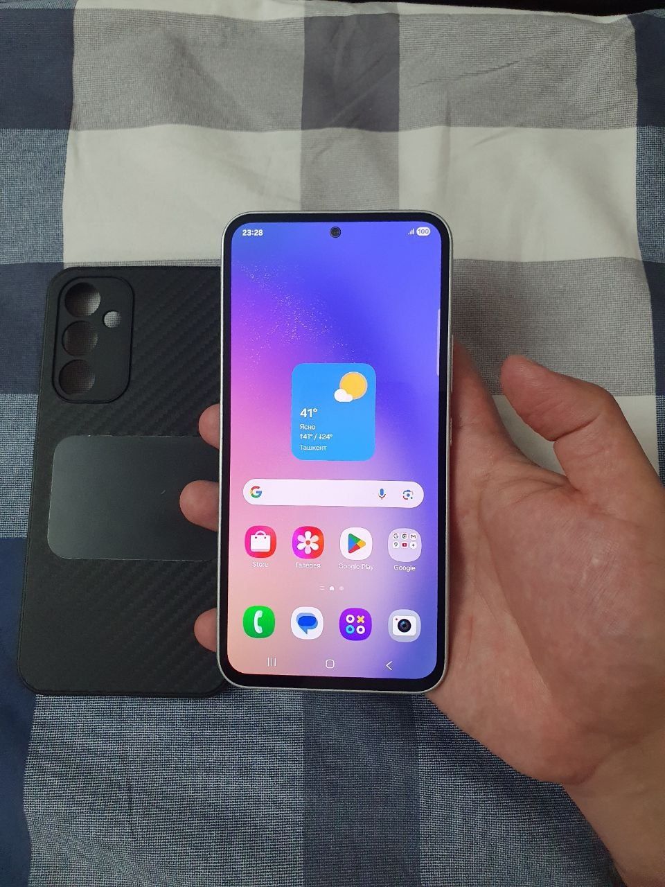 Samsung Galaxy A54 8/256GB 5G Silver White Igravoy Holati Yaxshi Zor